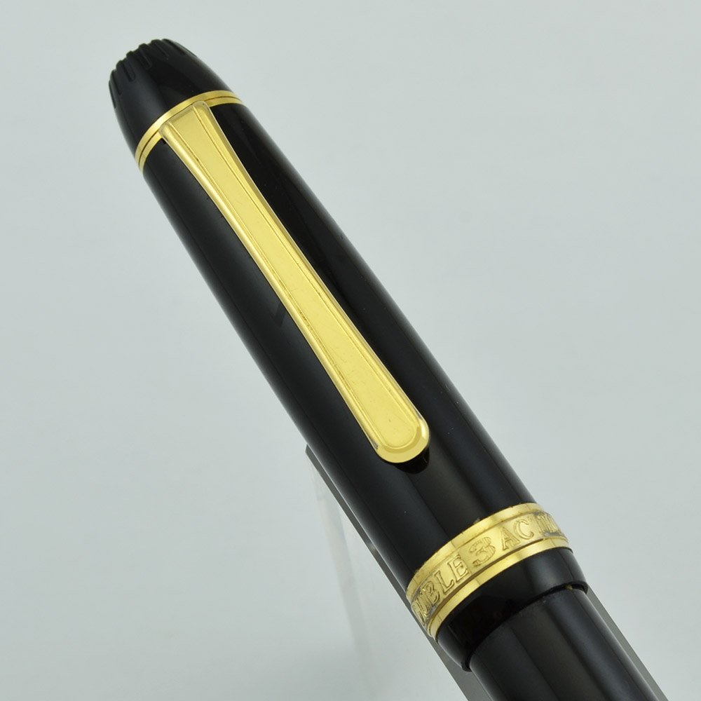 Platinum Double Action 3 Pen - Black, GP Trim, BP, MP, 0.5mm